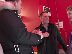 Blondine, Blasen, Lingerie, Prostituierte, Realität, Strümpfe