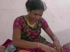 Man puts on a condom and starts screwing the busty wife