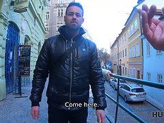 Sissy boy is watching how his date satisfies another