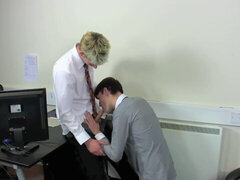 Blond, Homo, Kantoor