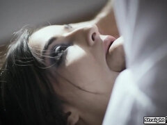 デカチン, 茶髪の, 医者, Hd, 異人種間, ラフ, ティーン, 三人