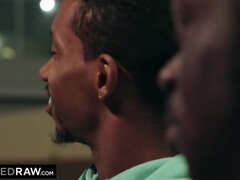 BLACKEDRAW BIG BLACK COCK-loving Horny Gets Double Teamed - Penelope jizz