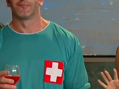 Blasen, Hd, Krankenschwester, Swingers, Uniform