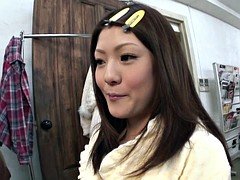 Brunette, Dildo, Japanese, Masturbation, Pussy, Teen, Tits, Toys