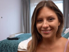 Nana, Sucer une bite, Brunette brune, Fétiche, Hd, Chatte, Suçant, Adolescente