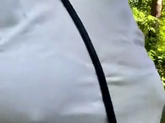 Любители, Большие сиськи, Эксгибиционист, Волосатые, На природе, На публике, Киски, Жена