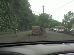 Amateur, Playa, Morena, Penetracion con dedos, Novia, Al aire libre, Coño, Fumando