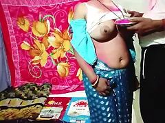 Mamada, Hermano, Marido, Indonesio, Masaje, Mamá, Pezones, Esposa