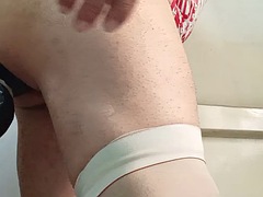 Anal, Linda, Consolador, Gay, Sexo duro, Inserción, Lencería, Juguetes