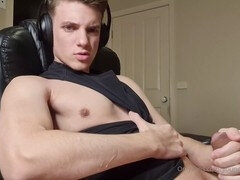 Grosser schwanz, Spermaladung, Schwul, Handjob, Masturbation