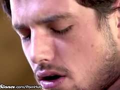 Mooi, Grote kont, Bruinharig, Hd, Kut duiken, Realiteit, Tiener, Tieten likken