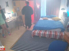 18, 茶髪の, 大学生, 中出し, ハードコア, オーガズム, 馬乗り, 生徒