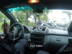 Mamada, Coche, Atrapados, Checa, Sexo duro, Policía, Sexo fuerte, Uniforme