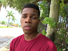 Anal, Grosse bite, Noire, Noir ébène, Homosexuelle, Interracial, De plein air, Suçant