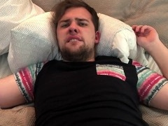 POV: Messy verbal daddy shares his cock with a young fella