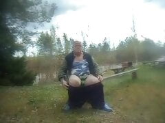 STRIPPING IN OUT ITS SPRING TIME BIG ASS WIDE OPEN.OUTDOORS
