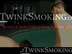 Hot Ryan Connors drives his horny cock into the willing hole of young Ayden James