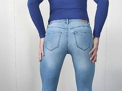 Street Outfit 1 - blue, blue and blond