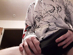 horny thoughts lead to strong organism. *I gobble my cum at the end*