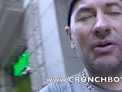 Jordan pummeled barebakc by yago SINNER in the boyberry cruising in Madrid