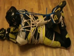 Tied Biker Is Immobilized