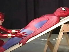 super hero superman fucking in fetish masturbation by robin