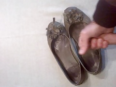 cum in my wife's shoes