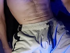 White pants Big cock