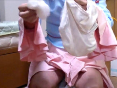 chinese CD jizm In Her Pantys