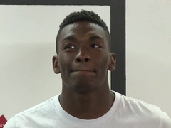 Regan has a secret spot that causes him to go sack when I find it