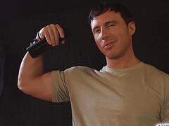 Straight guy gets shaved and fucked by barber