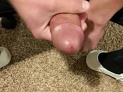 Hard Cock while I Was Lifting Weights