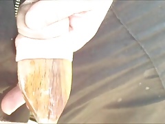 Another outdoor foreskin spoon video