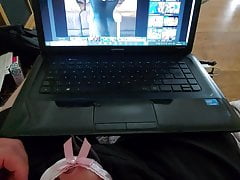 Play time in my tiny pink panties