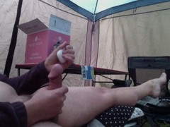 Summer Camping Day 1 Masturbation Session