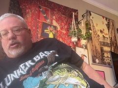 Super-naughty Senior Good-sized Stud Blows a load Arms Free-for-all Largest Stomach