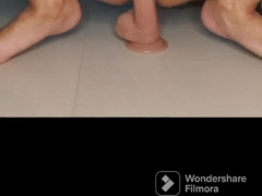 Sarap na sarap si beau sa nine inches na Fuck Stick