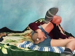 Amateur fist, asian twink, big prolapse