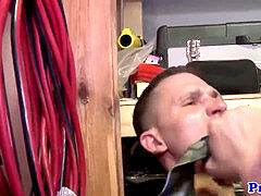 homosexual teacher butt-banged by college trashman