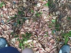 Im Wald pissen