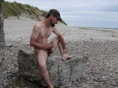 cum on the beach 5