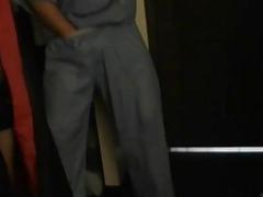 Gays reveal cocks at a party