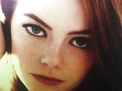 Emma Stone Cumtribute