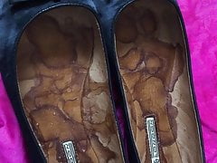 Cum on GF Flat Ballerinas (7. Shot)