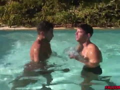 Donny Wright suck a steamy blast all over to Juaquin Ramirez