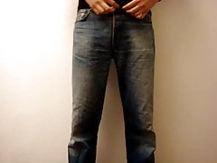 Slave pisses his trousers