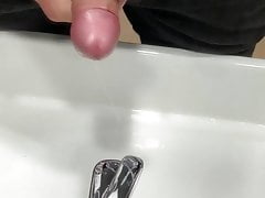 Wanking at gym