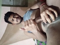 Horny Indian boy's big cock romp