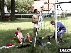 Cazzofilm.com - Football player in the shower