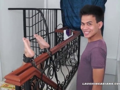 homosexual asian youngster Lance Gets Tickled